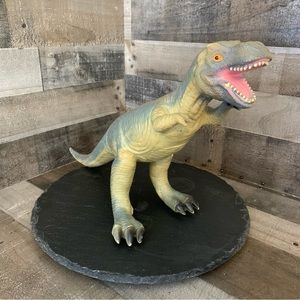 TYRANNOSAURUS T-REX Y2K 2005 RETRO VINTAGE MAJOR TRADING CO RUBBER FIGURE TOY